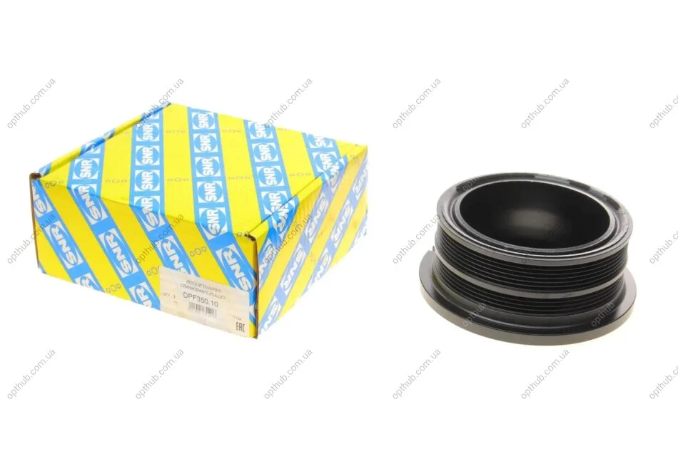 Шків колінвалу BMW 5 (E60)/7 (E65/E66/E67)/X5 (E53) 01-10 N54/N62 SNR (opt-om) SNR NTN DPF350.10 (фото 1)