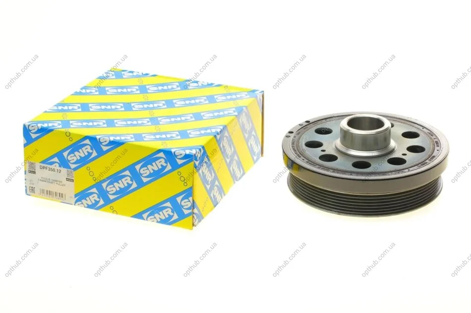 Шків колінчастого вала BMW 3 (E90/F30/F80)/ 5 (F10) 1.6-2.0 d 07-, N47/M47 SNR UA63 SNR NTN DPF350.12 (фото 1)