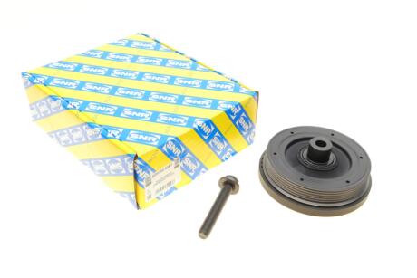 Шків колінчастого валу Ford Connect 1.8TDCI 90PS 02-13/Mondeo IV 07-15 SNR (opt-om) SNR NTN DPF352.03K1