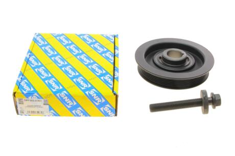 Шків колінчастого вала Opel Astra G/Vectra B 2.0/2.2 CDTI (6PK) SNR UA63 SNR NTN DPF353.01K1