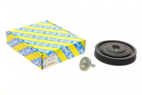 Шків колінвалу Renault Megane/Kangoo/Clio 1.5 dCi 08-/05- (6PK) з болтом SNR UA63 SNR NTN DPF355.21K1