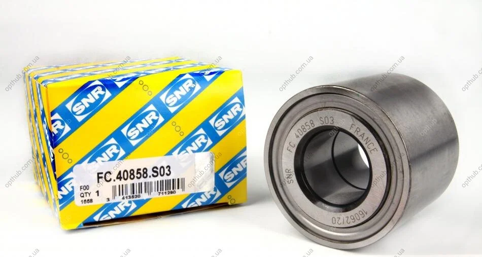 Підшипник маточини (задньої) Renault Megane II (25x55x45) SNR UA63 SNR NTN FC.40858.S03 (фото 1)
