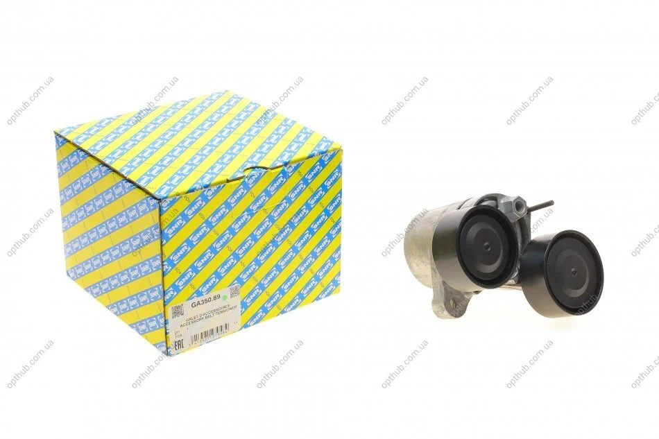 Натяжник ременя генератора BMW 5(F10)/X5/X6 3.0i 11- SNR UA63 SNR NTN GA350.89 (фото 1)