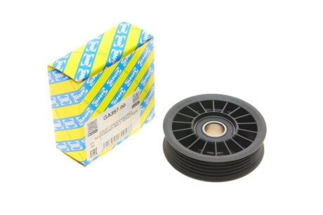 Ролик генератора Audi A4/A6/VW Passat 1.9TDI 95- (натяжний) (76x29.8) SNR UA63 SNR NTN GA357.00