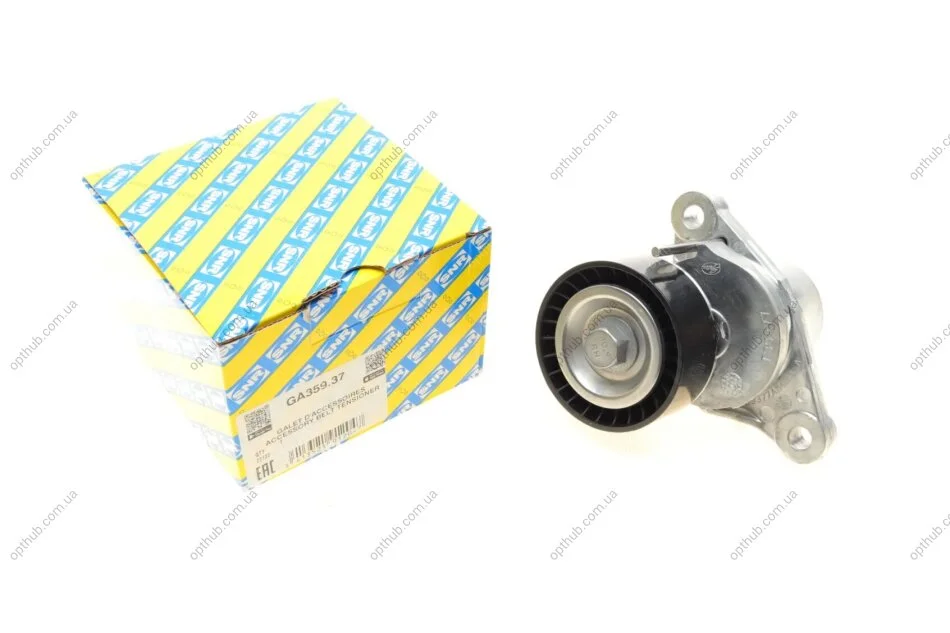 Натяжник ременя генератора Citroen Berlingo/Peugeot Partner 1.6 BlueHDi 14- SNR UA63 SNR NTN GA359.37 (фото 1)