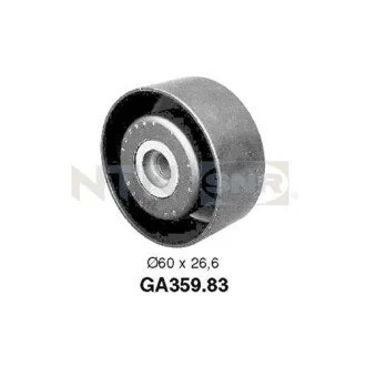 Ролик генератора Fiat 1.1/1.4/1.6/1.9D (натяжний) (60х26.6) SNR UA63 SNR NTN GA359.83