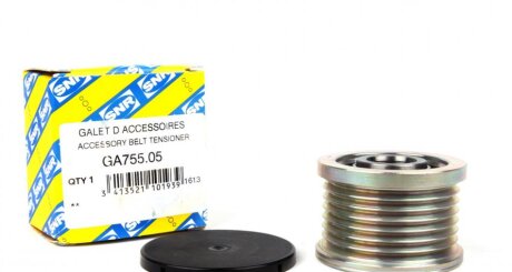 Шків генератора Renault Master/Trafic 2.2-2.5 dCi 01- (7PK) SNR UA63 SNR NTN GA755.05