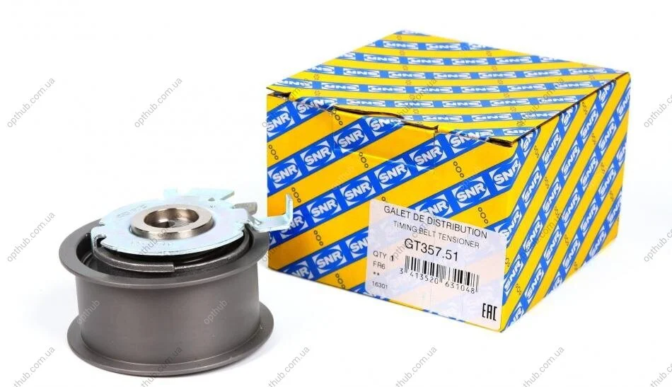 Ролик ГРМ VW T5 1.9TDI (натяжний) (78.5х35.2) SNR UA63 SNR NTN GT357.51 (фото 1)