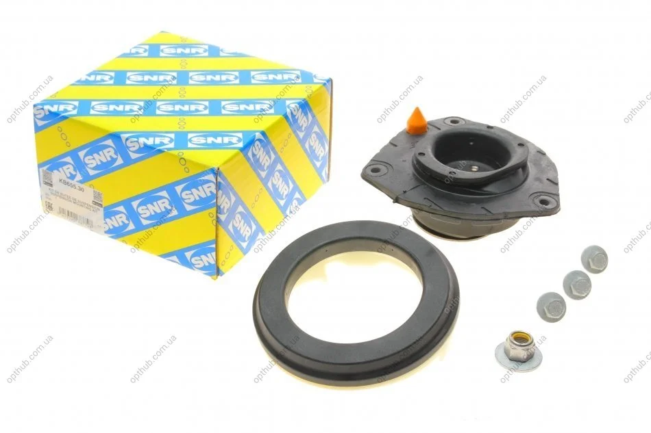 Подушка амортизатора (переднього) + підшипник Renault Megane II 2.0 dCi 04-09 SNR (opt-om) SNR NTN KB655.30 (фото 1)