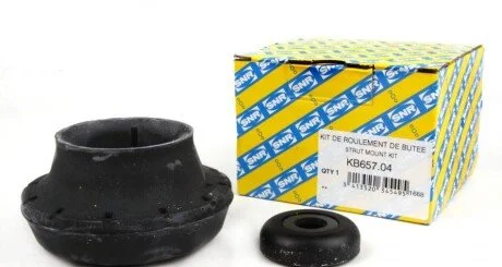 Подушка амортизатора (переднього) + пидшипник VW Caddy II -03 SNR UA63 SNR NTN KB657.04