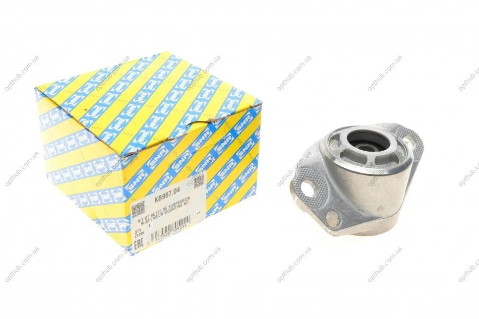 Подушка амортизатора (заднього) VW Bora/Golf IV 96-/Skoda Octavia/Fabia/Rapid 96- SNR UA63 SNR NTN KB957.04 (фото 1)