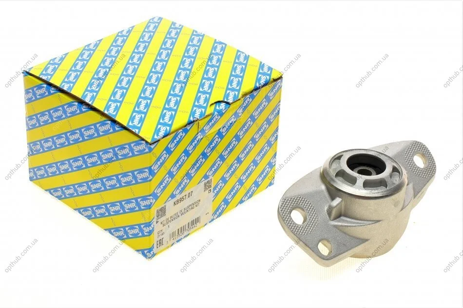 Подушка амортизатора (заднього) Audi A3/Seat Leon/ToledoIII/VW Golf/Jetta/Passat/Sharan/Tiguan 0 UA63 SNR NTN KB957.07 (фото 1)