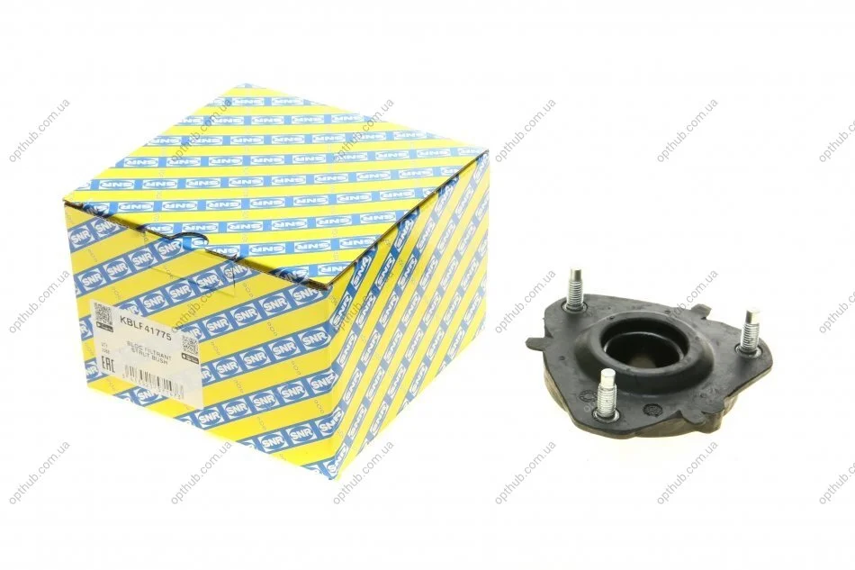 Подушка амортизатора (переднього) Ford Fiesta V/Fusion/Mazda 2 1.2-1.6 01- (без підшипника) (opt-om) SNR NTN KBLF41775 (фото 1)