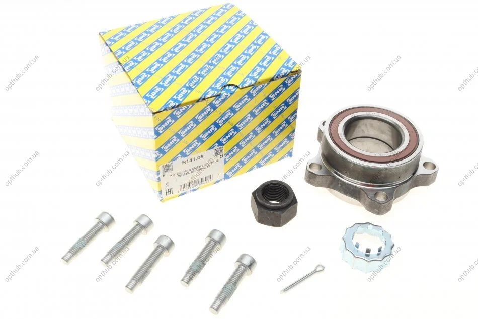 Підшипник маточини (передньої) Ford Transit 06- SNR UA63 SNR NTN R141.08 (фото 1)