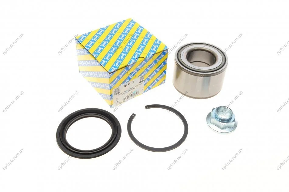 Підшипник маточини (передньої) Ford Ranger 2.5/3.0 TD 99-12 SNR UA63 SNR NTN R141.75 (фото 1)