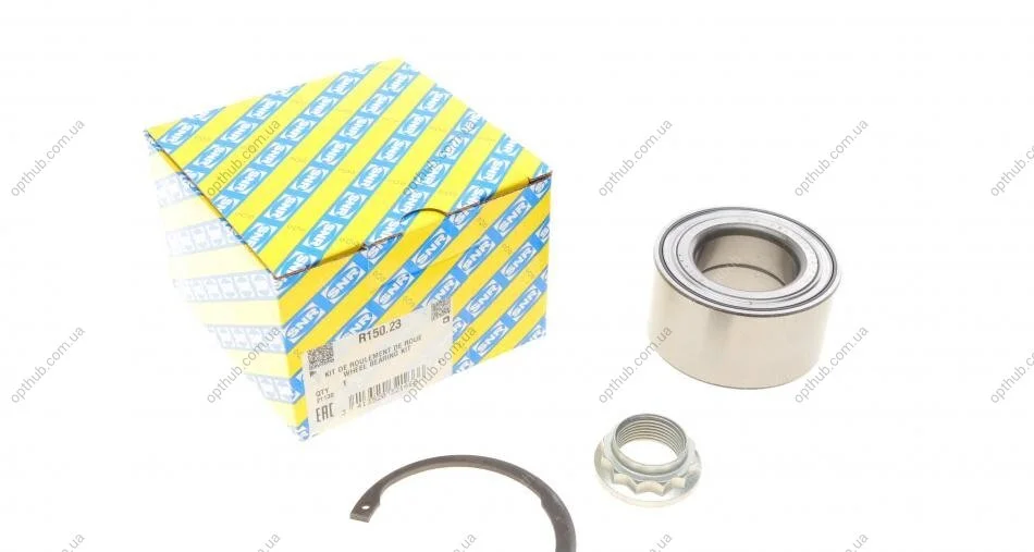 Підшипник маточини (задньої) BMW 3 (E36) 90-99 (39x72x37) M40/M43/M44/M50/M52 SNR UA63 SNR NTN R150.23 (фото 1)