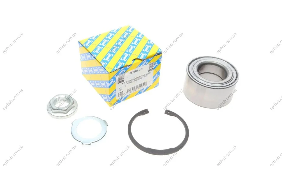 Підшипник маточини (задньої) BMW 3 (E36) 90-99 (39x72x37) M42/M43/M44 SNR UA63 SNR NTN R150.28 (фото 1)