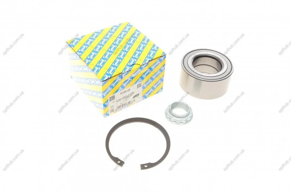 Підшипник маточини (задньої) BMW 1 (E82/E88)/3 (E91/E93) 05-13 (45x85x41)(+ABS) SNR UA63 SNR NTN R150.42 (фото 1)