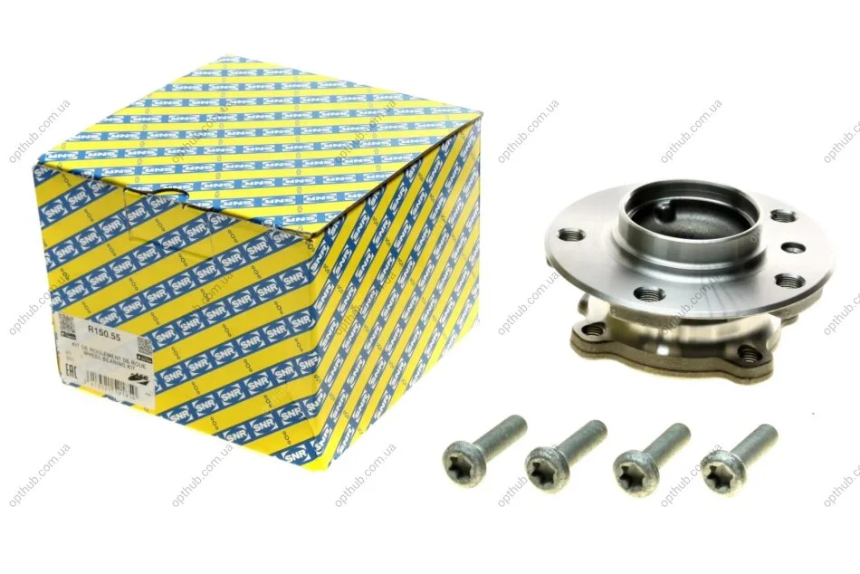 Підшипник маточини (передньої) BMW 1 (F20)/2 (F23)/3 (F34)/4 (F32/F83) 11- B37/B47/B48/N13/N4 (opt-om) SNR NTN R150.55 (фото 1)