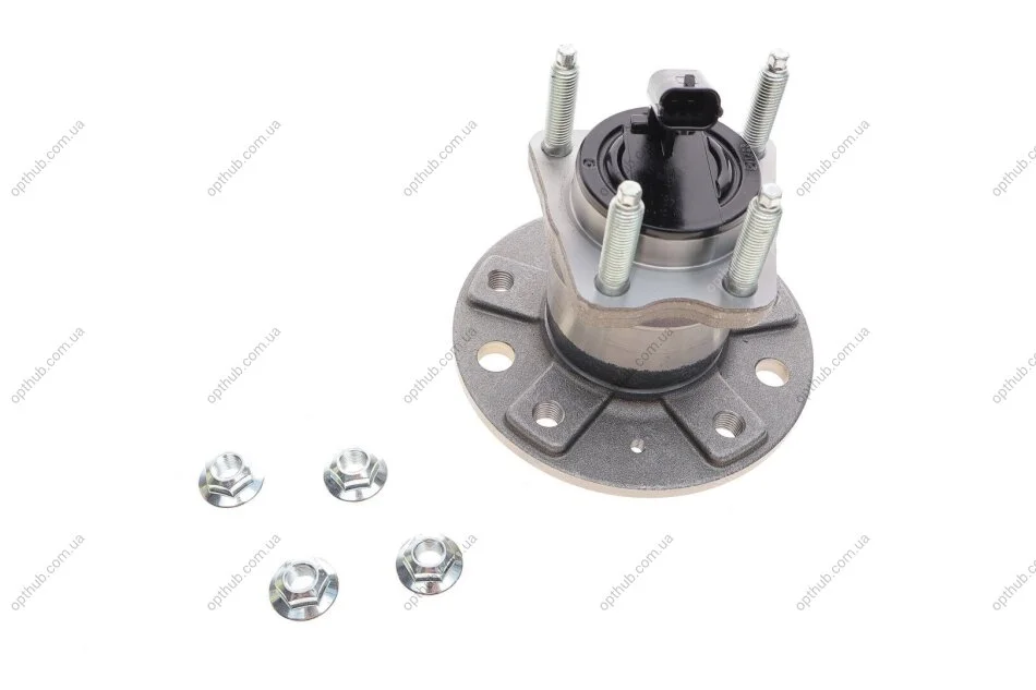 Підшипник маточини (задньої) Opel Astra H 04-14/Zafira 05-15 (+ABS) SNR UA63 SNR NTN R153.49 (фото 1)
