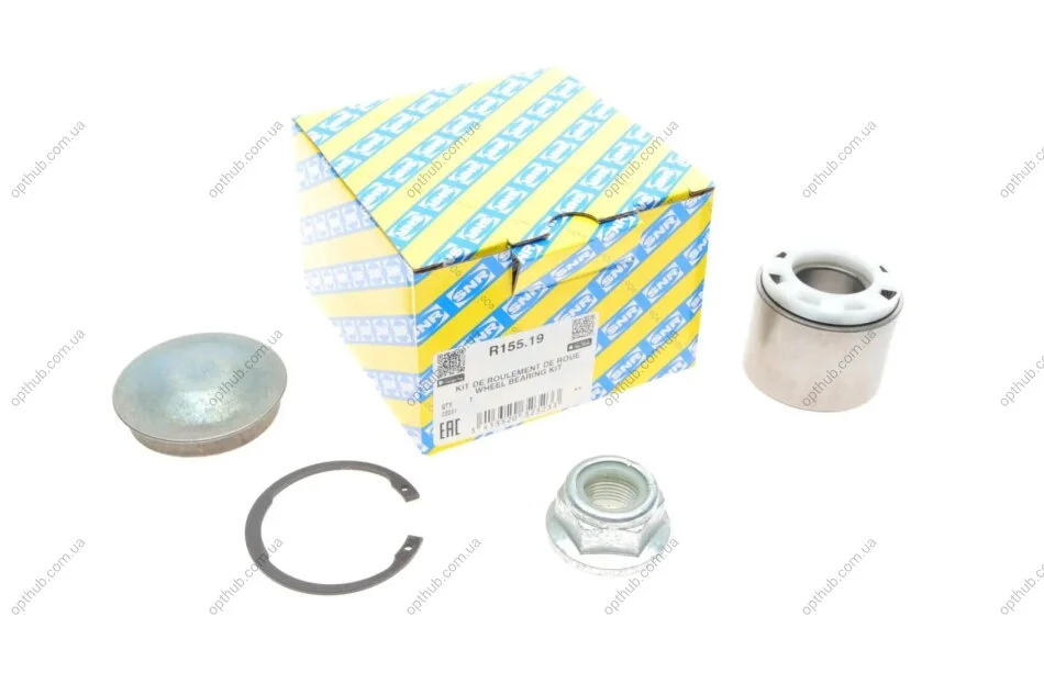 Підшипник маточини (задньої) Renault Megane/Clio 01- (25x52x37) SNR UA63 SNR NTN R155.19 (фото 1)