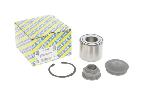 Підшипник маточини DACIA DUSTER, RENAULT KANGOO 08- зад. міст (SNR) C.I.U SNR NTN R155.89