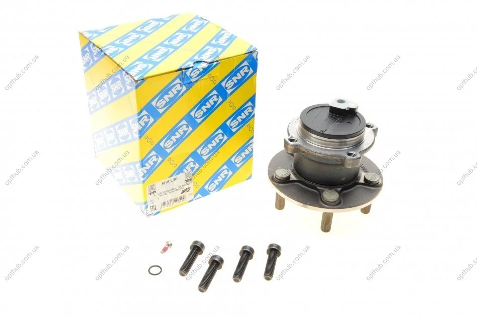 Підшипник маточини (задньої) Volvo C30/C70/S40/V50 04- SNR UA63 SNR NTN R165.36 (фото 1)