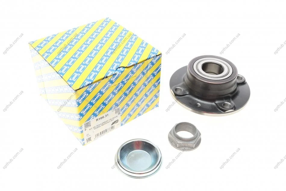 Підшипник маточини (задньої) Citroen C5 01-08 (+ABS) SNR UA63 SNR NTN R166.31 (фото 1)