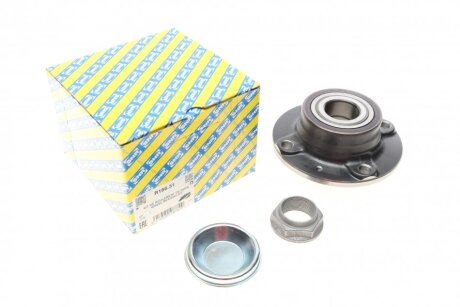 Підшипник маточини (задньої) Citroen C5 01-08 (+ABS) SNR UA63 SNR NTN R166.31