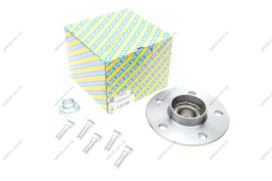 Підшипник маточини (задньої) Nissan Almera 00-06 SNR (opt-om) SNR NTN R168.60 (фото 1)