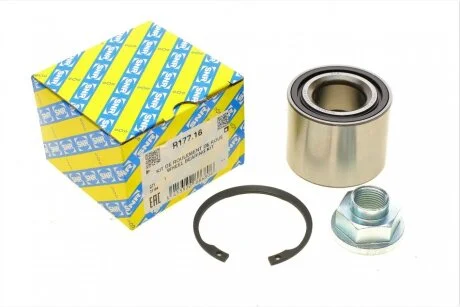Подшипник ступицы (задний) Opel Agila/Suzuki Swift 05- SNR (opt-om) SNR NTN R177.16