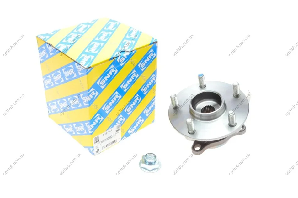 Підшипник маточини (задньої) Suzuki SX4 06- SNR (opt-om) SNR NTN R177.47 (фото 1)