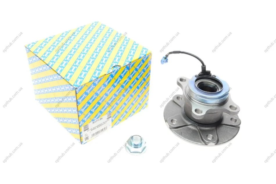 Підшипник маточини (задньої) Suzuki SX4 1.5/1.6 VVT 06- (L) SNR (opt-om) SNR NTN R177.56 (фото 1)