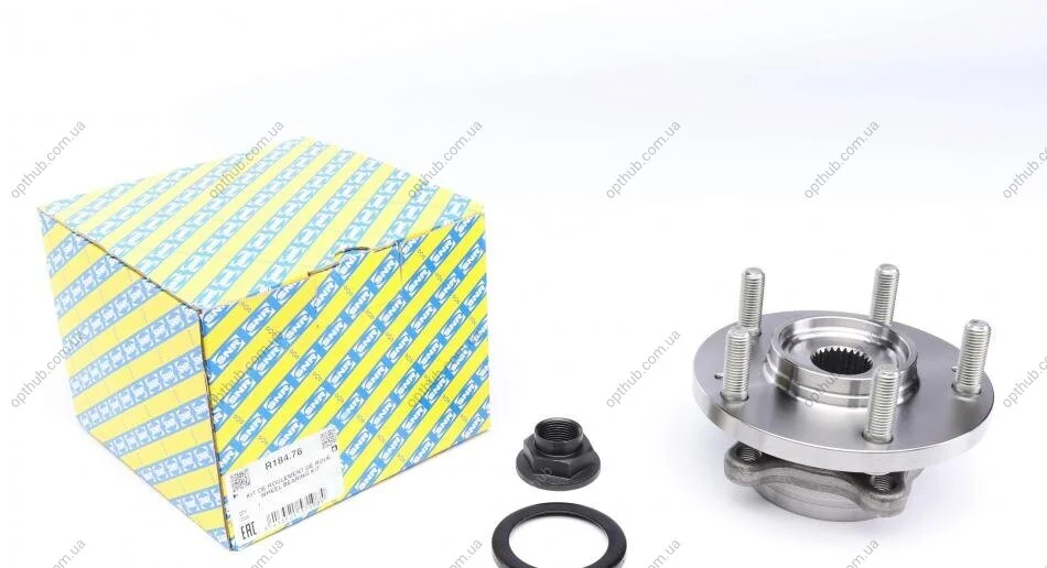 Підшипник маточини (передньої) Hyundai Elantra/i30/Kia Cee'd 11- SNR UA63 SNR NTN R184.78 (фото 1)