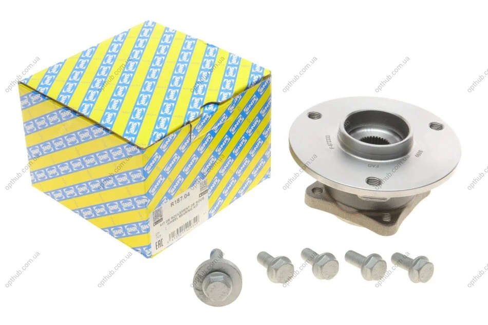 Підшипник маточини (задньої) Smart ForTwo 04- SNR (opt-om) SNR NTN R187.04 (фото 1)