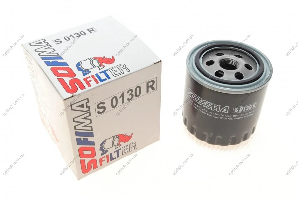 Фільтр масляний Citroen Jumper/Peugeot Boxer 2.5TD UA63 SOFIMA S 0130 R (фото 1)