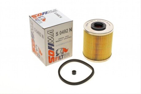 Фільтр паливний Renault Master/Opel Movano/Nissan Interstar 1.9-3.0 dCI/CDTI 01- UA63 SOFIMA S 0492 N