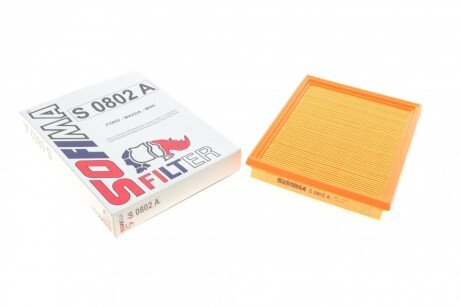 Фільтр повітряний Mini Cooper (АКПП) 1.6 01-06 UA63 SOFIMA S 0802 A