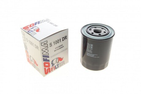 Фільтр масляний Hyundai H-1/Kia Carnival/Mazda 323/Mitsubishi Colt/Galant/L300/Lancer/Pajero 82 UA63 SOFIMA S 1001 DR