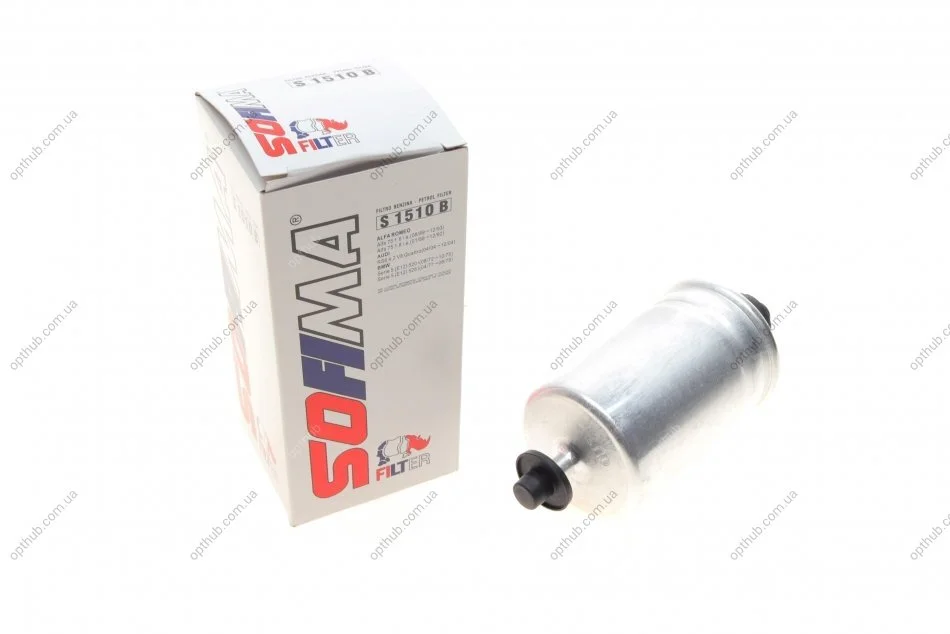 Фильтр топливный Opel Vectra/Astra F 1.4-2.0i 91-05/VW Caddy 1.4-1.6 95-03 (opt-om) SOFIMA S 1510 B (фото 1)