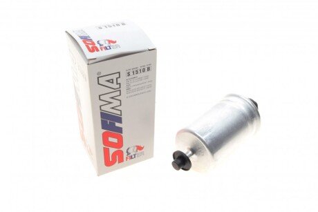 Фильтр топливный Opel Vectra/Astra F 1.4-2.0i 91-05/VW Caddy 1.4-1.6 95-03 (opt-om) SOFIMA S 1510 B