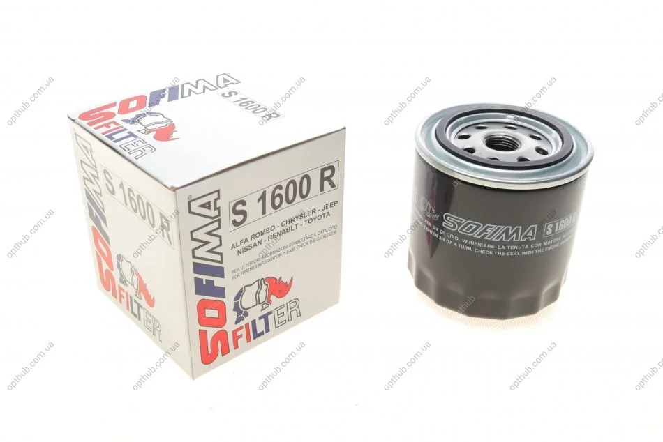 Фільтр масляний SOFIMA S 1600 R (фото 1)