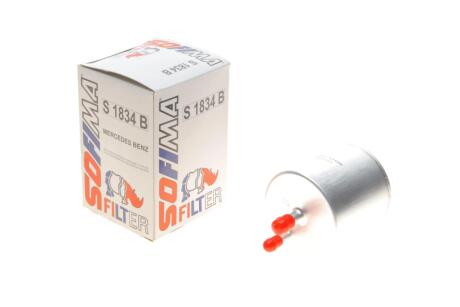 Фильтр топливный MB A-class (W168)/Vaneo (414) 1.4-2.1 97-05 (бензин) (M166) (opt-om) SOFIMA S 1834 B