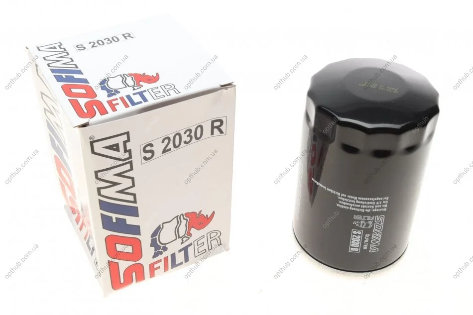 Фильтр масляный VW 1.1-2.0 (бензин) (opt-om) SOFIMA S 2030 R (фото 1)