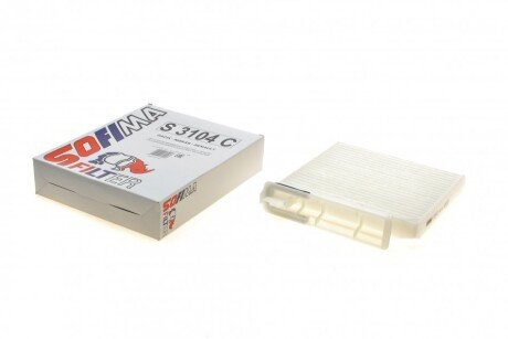 Фільтр салону Renault Duster/Logan/Modus/Sandero/Clio 1.2-2.0 i/1.5dCi 04- UA63 SOFIMA S 3104 C