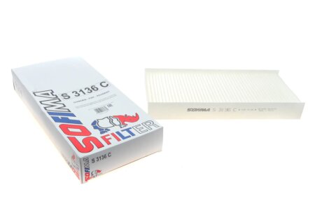 Фільтр салону Fiat Scudo/Citroen Jumpy/Peugeot Expert 1.6-2.0 HDi 07- (opt-om) SOFIMA S 3136 C