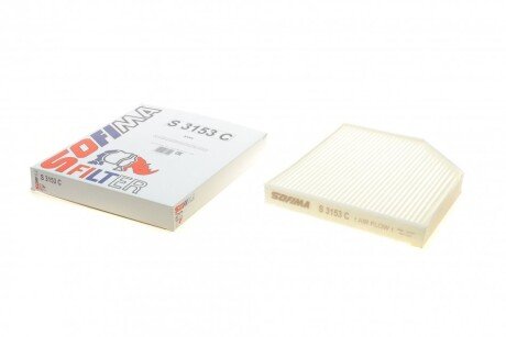 Фільтр салону Audi A4/A6 1.8-4.2TFSI/2.0-3.0TDI 07-/Q5 09-/Porche Macan 2.0-3.6 14- (opt-om) SOFIMA S 3153 C