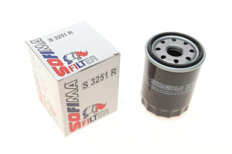 Фільтр масляний Toyota Corolla 87-/Camry 83- UA63 SOFIMA S 3251 R