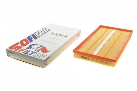 Фільтр повітряний MB Vito (W639) 2.2CDI 03- UA63 SOFIMA S 3257 A