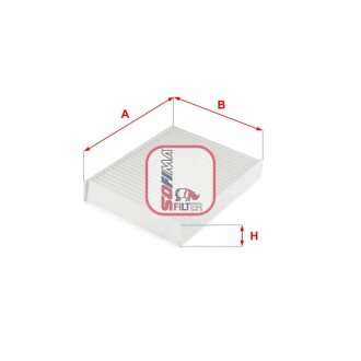 Фильтр салона Citroen C1 II/Peugeot108 /Toyota Aygo1.0/1.2 14- (opt-om) SOFIMA S 3299 C